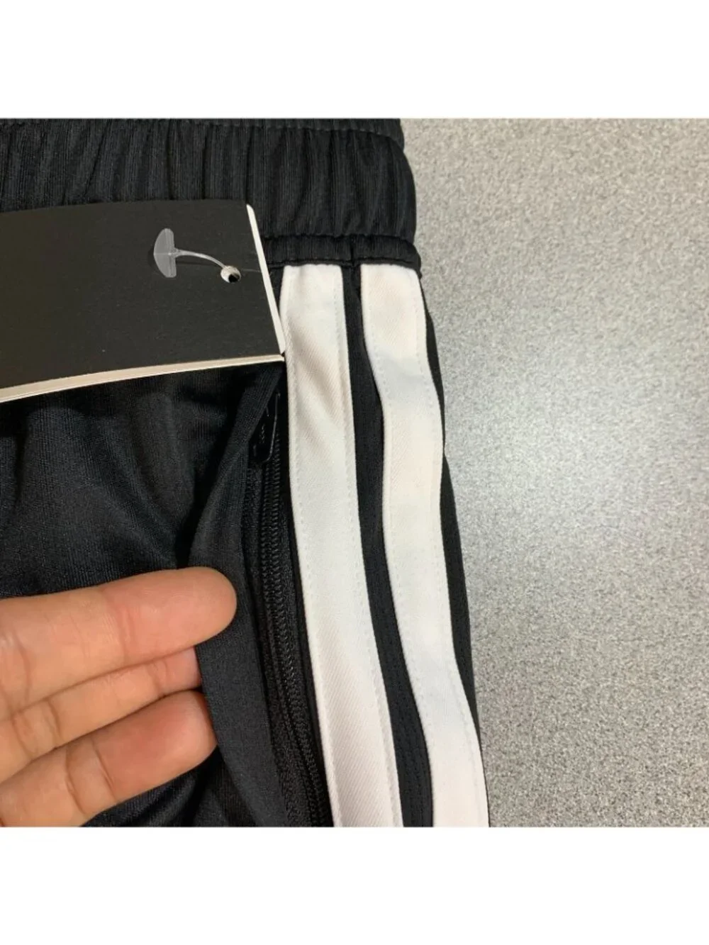 NWT Adidas 3-Stripes Active Shorts Men's S Black/White 7